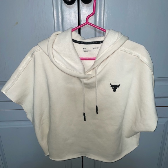 Under armour Loose Blood Sweat
Respect Cropped Hoodie Pullover - Picture 1 of 5